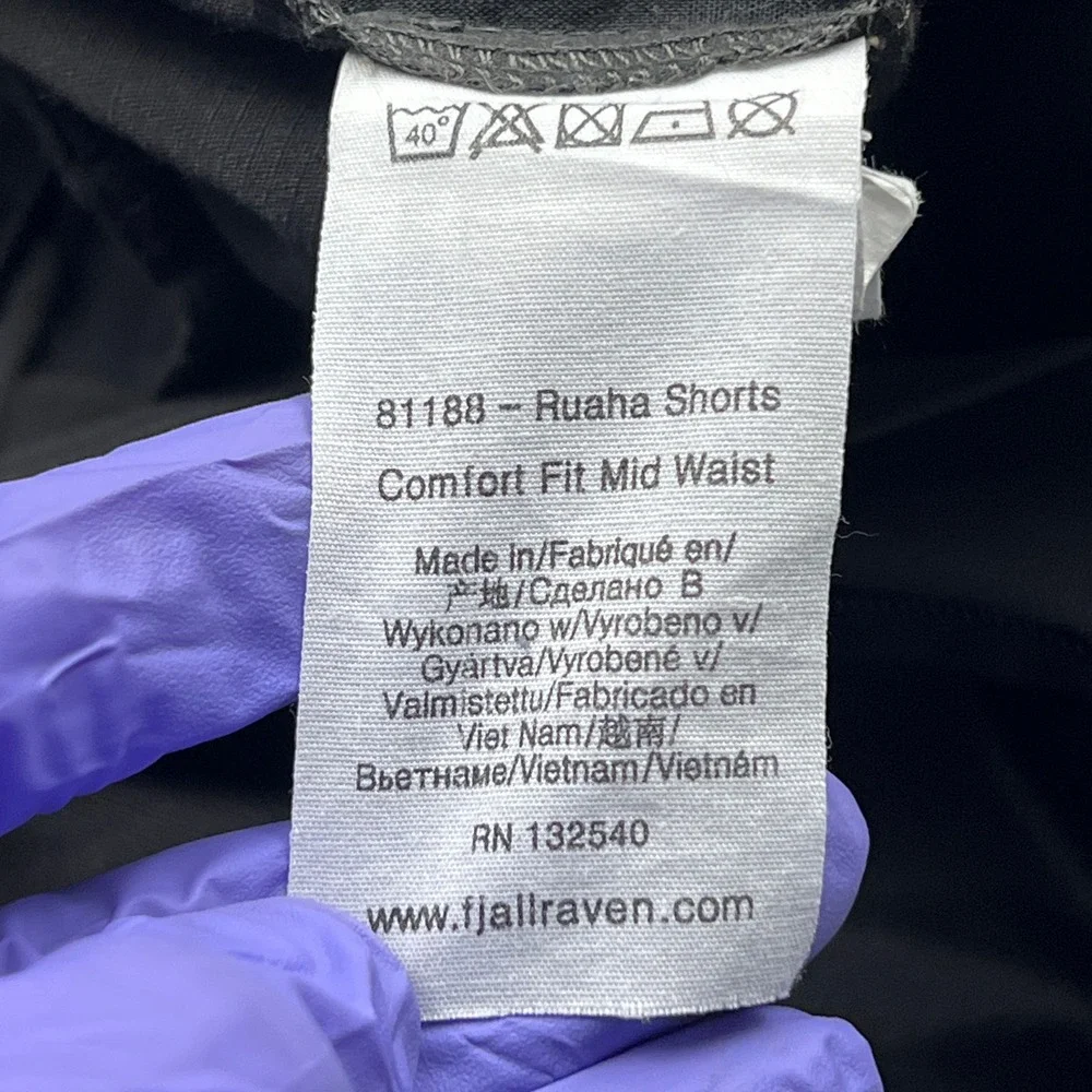 Fjallraven Ruaha Shorts Mens 37 Dark Grey 11